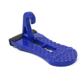 Bloqueo de Puerta Lateral Paso Universal Azul Brillante Aluminio 1Pza